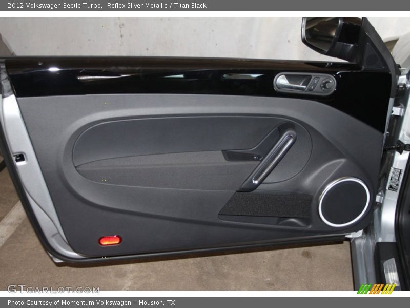 Reflex Silver Metallic / Titan Black 2012 Volkswagen Beetle Turbo
