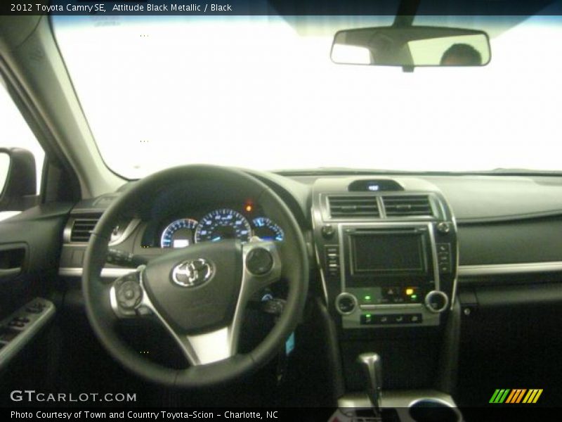 Attitude Black Metallic / Black 2012 Toyota Camry SE