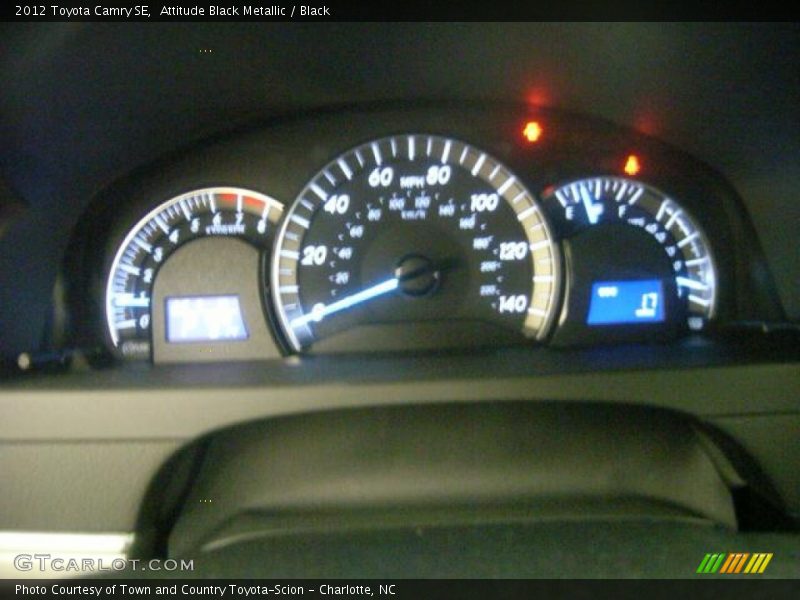 Attitude Black Metallic / Black 2012 Toyota Camry SE