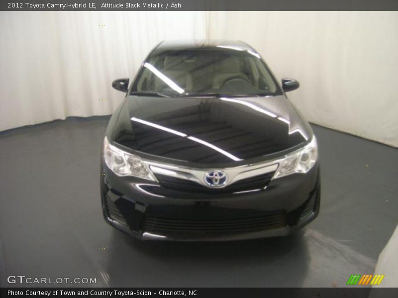Attitude Black Metallic / Ash 2012 Toyota Camry Hybrid LE