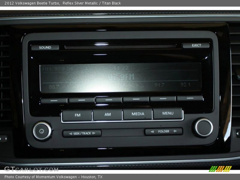 Reflex Silver Metallic / Titan Black 2012 Volkswagen Beetle Turbo