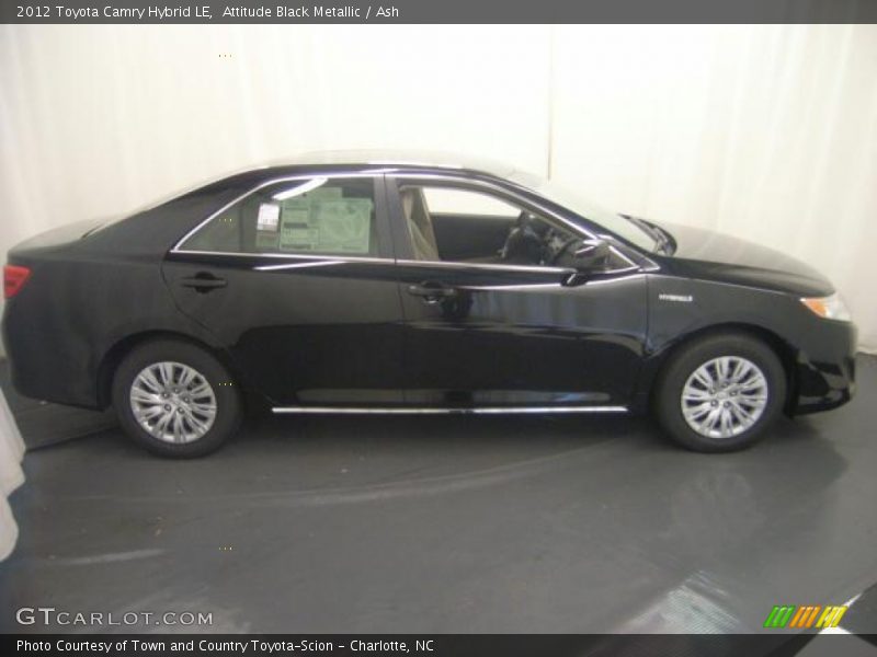 Attitude Black Metallic / Ash 2012 Toyota Camry Hybrid LE