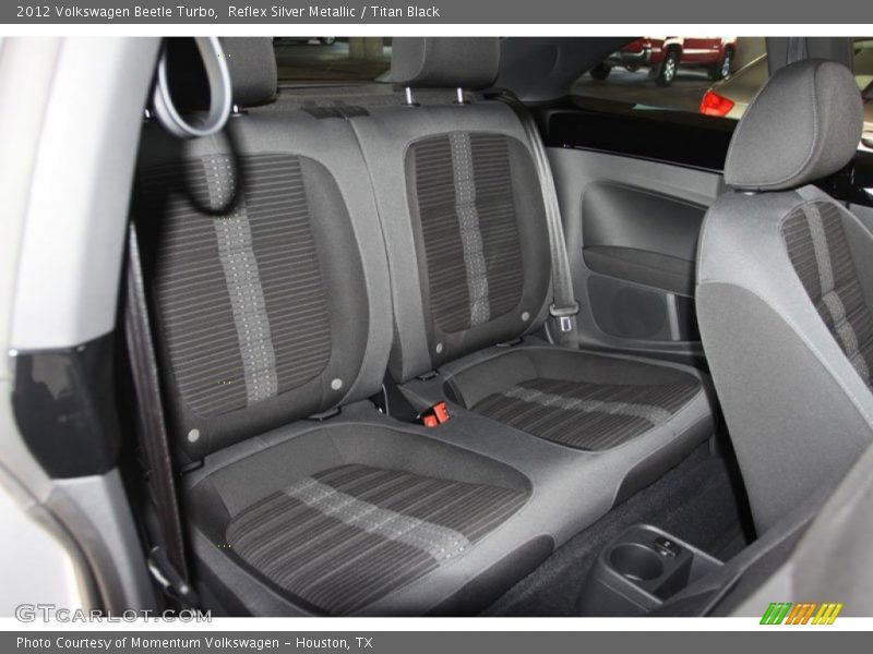 Reflex Silver Metallic / Titan Black 2012 Volkswagen Beetle Turbo