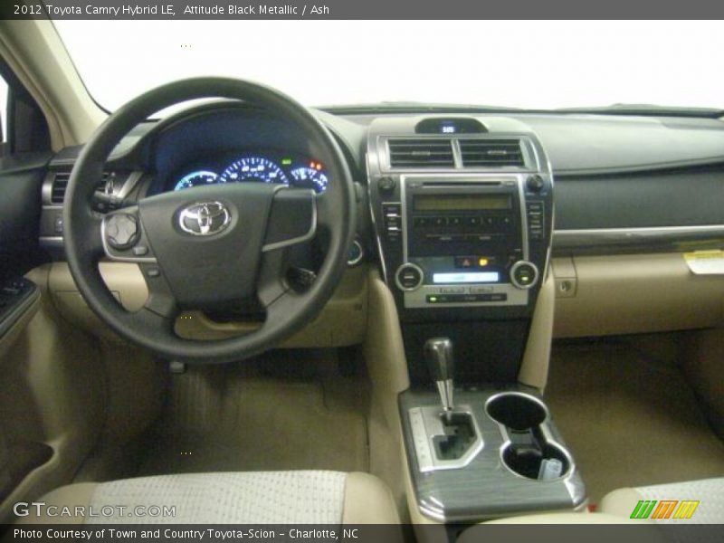 Attitude Black Metallic / Ash 2012 Toyota Camry Hybrid LE
