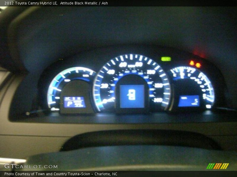Attitude Black Metallic / Ash 2012 Toyota Camry Hybrid LE