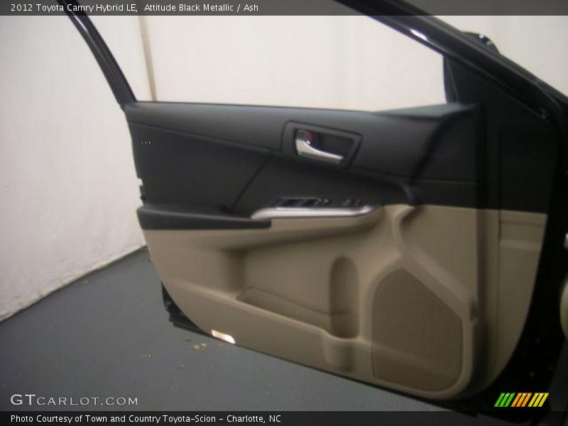Attitude Black Metallic / Ash 2012 Toyota Camry Hybrid LE