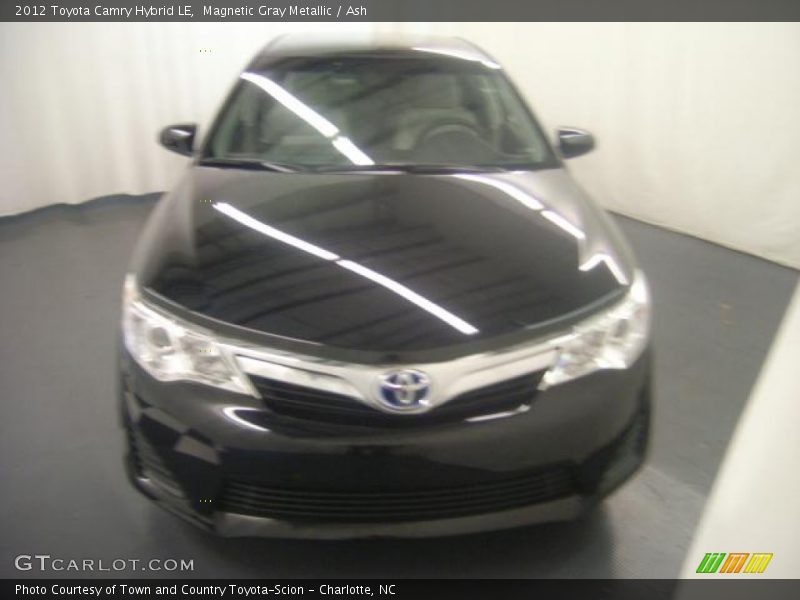 Magnetic Gray Metallic / Ash 2012 Toyota Camry Hybrid LE