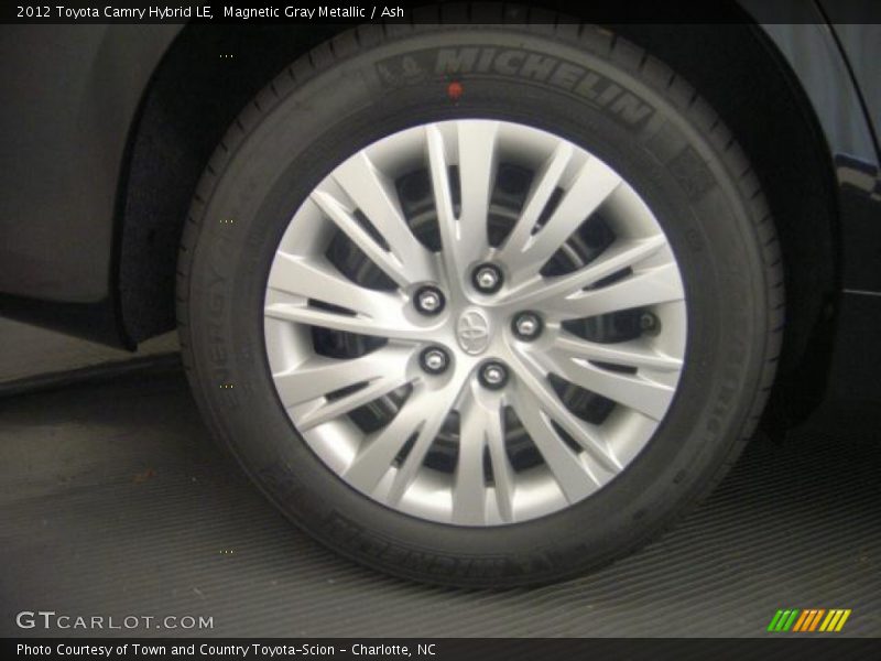 Magnetic Gray Metallic / Ash 2012 Toyota Camry Hybrid LE
