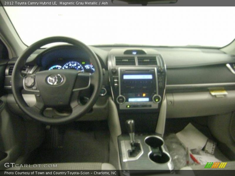 Magnetic Gray Metallic / Ash 2012 Toyota Camry Hybrid LE