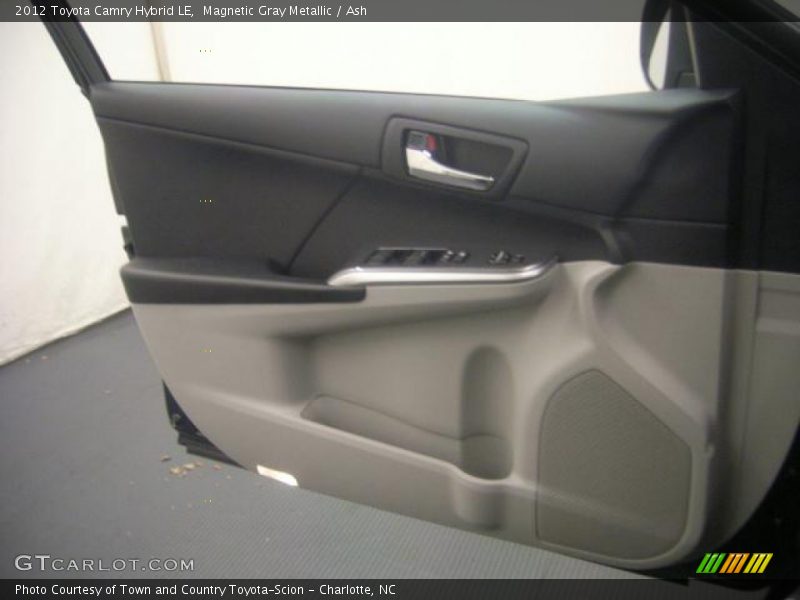 Magnetic Gray Metallic / Ash 2012 Toyota Camry Hybrid LE