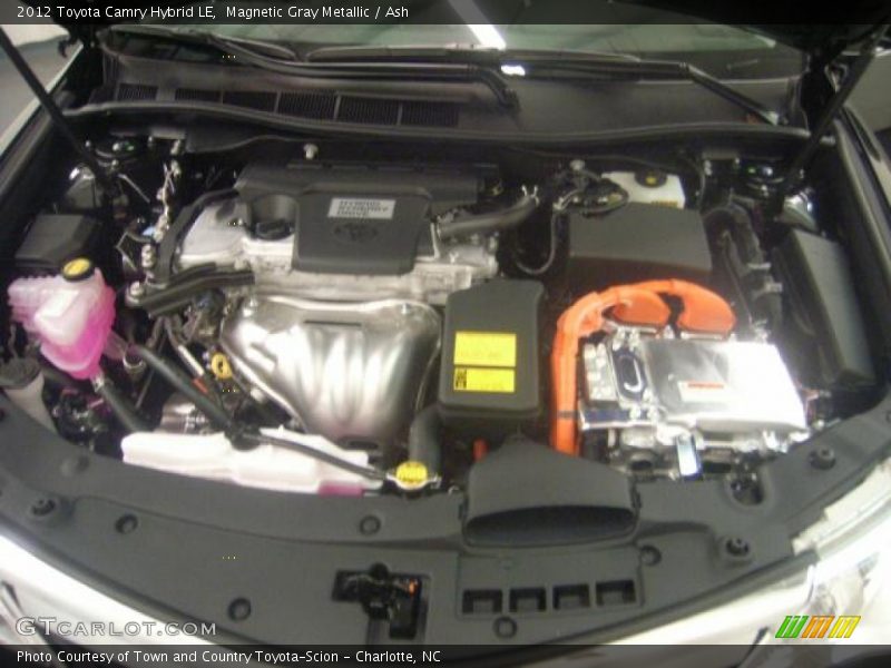 Magnetic Gray Metallic / Ash 2012 Toyota Camry Hybrid LE
