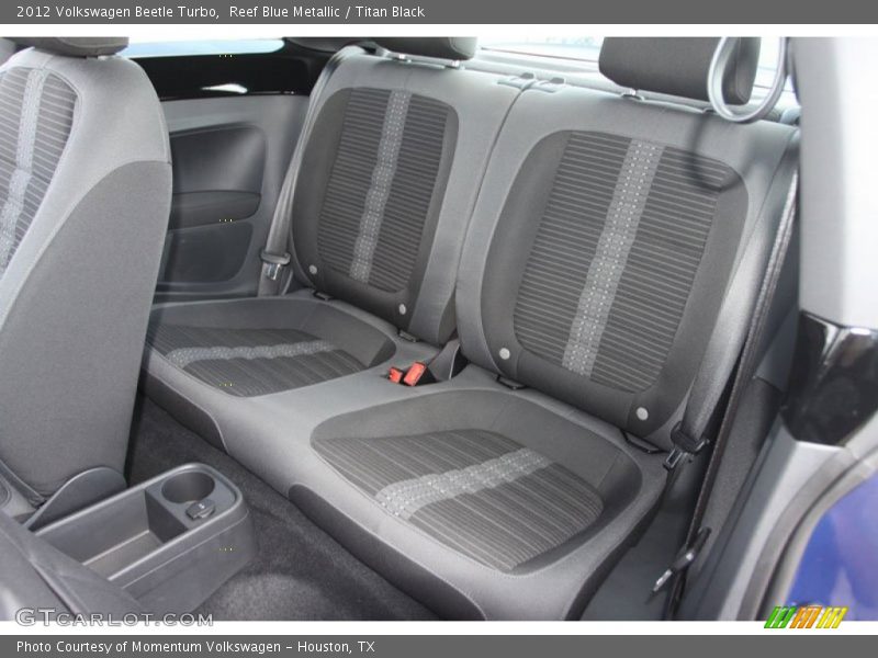 Reef Blue Metallic / Titan Black 2012 Volkswagen Beetle Turbo