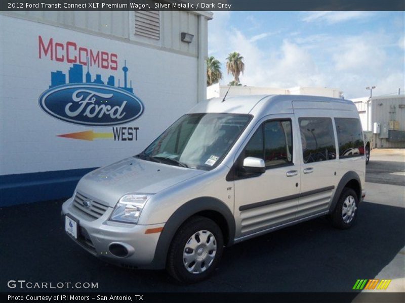 Silver Metallic / Dark Grey 2012 Ford Transit Connect XLT Premium Wagon