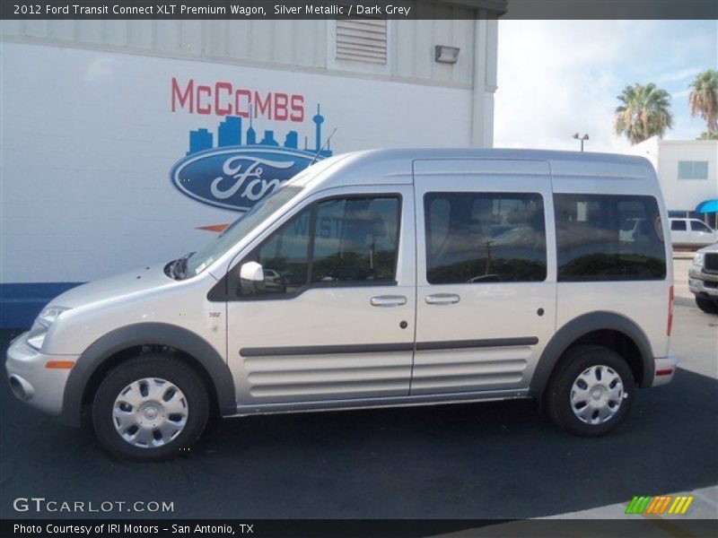 Silver Metallic / Dark Grey 2012 Ford Transit Connect XLT Premium Wagon
