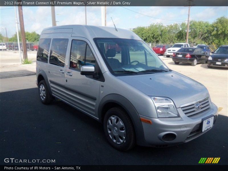 Silver Metallic / Dark Grey 2012 Ford Transit Connect XLT Premium Wagon