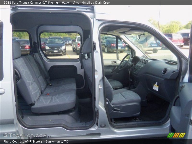  2012 Transit Connect XLT Premium Wagon Dark Grey Interior