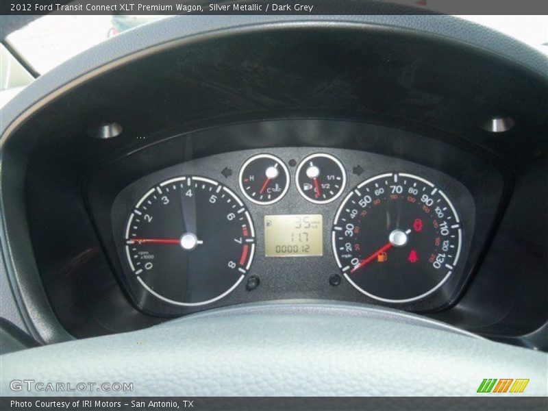 Silver Metallic / Dark Grey 2012 Ford Transit Connect XLT Premium Wagon
