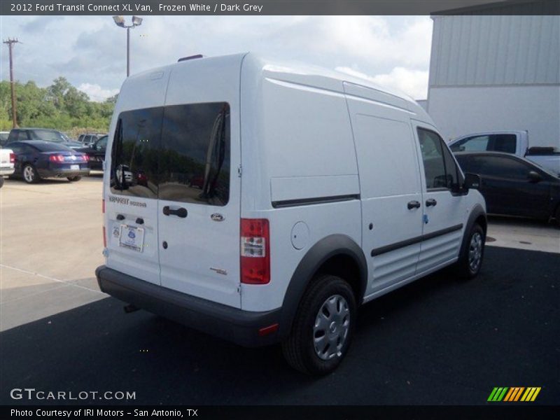 Frozen White / Dark Grey 2012 Ford Transit Connect XL Van