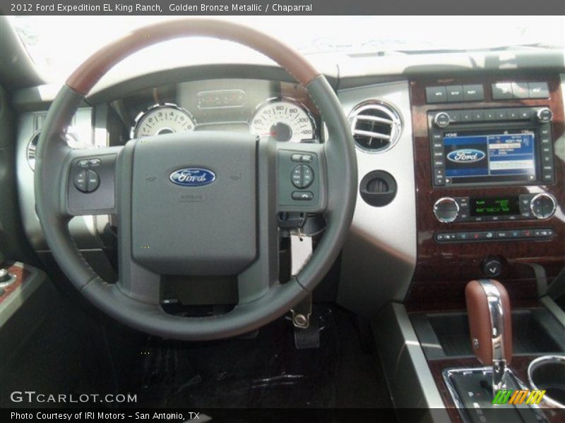 Golden Bronze Metallic / Chaparral 2012 Ford Expedition EL King Ranch