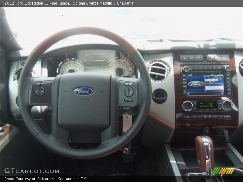 Golden Bronze Metallic / Chaparral 2012 Ford Expedition EL King Ranch
