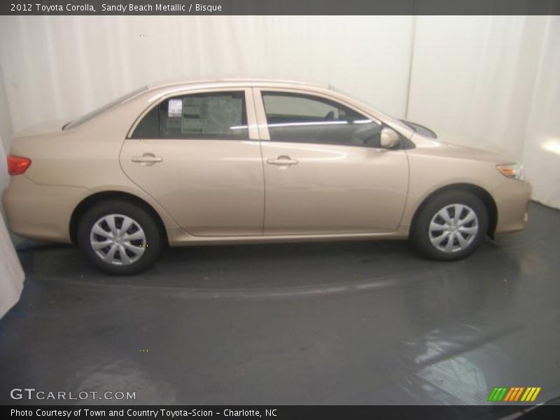 Sandy Beach Metallic / Bisque 2012 Toyota Corolla