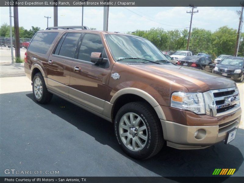 Golden Bronze Metallic / Chaparral 2012 Ford Expedition EL King Ranch