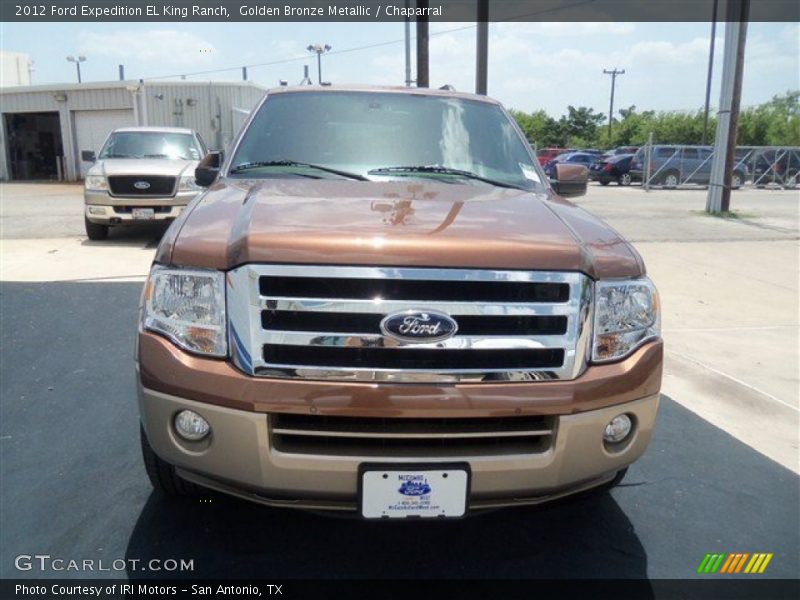 Golden Bronze Metallic / Chaparral 2012 Ford Expedition EL King Ranch