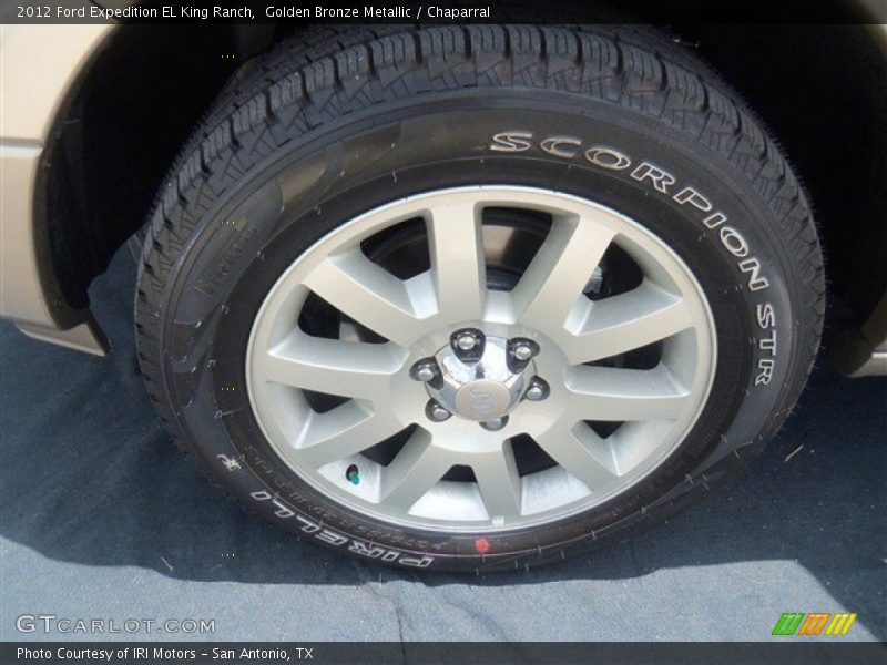 Golden Bronze Metallic / Chaparral 2012 Ford Expedition EL King Ranch