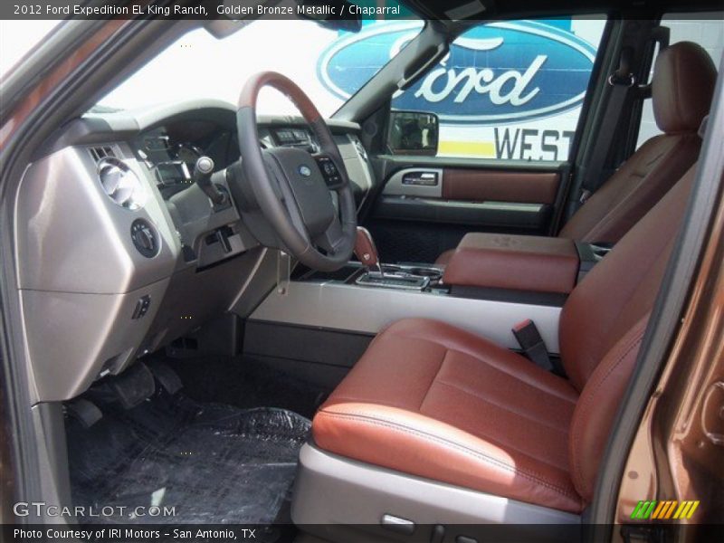 Golden Bronze Metallic / Chaparral 2012 Ford Expedition EL King Ranch