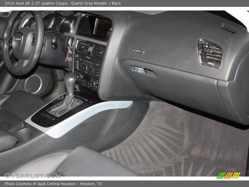 Quartz Gray Metallic / Black 2010 Audi A5 2.0T quattro Coupe