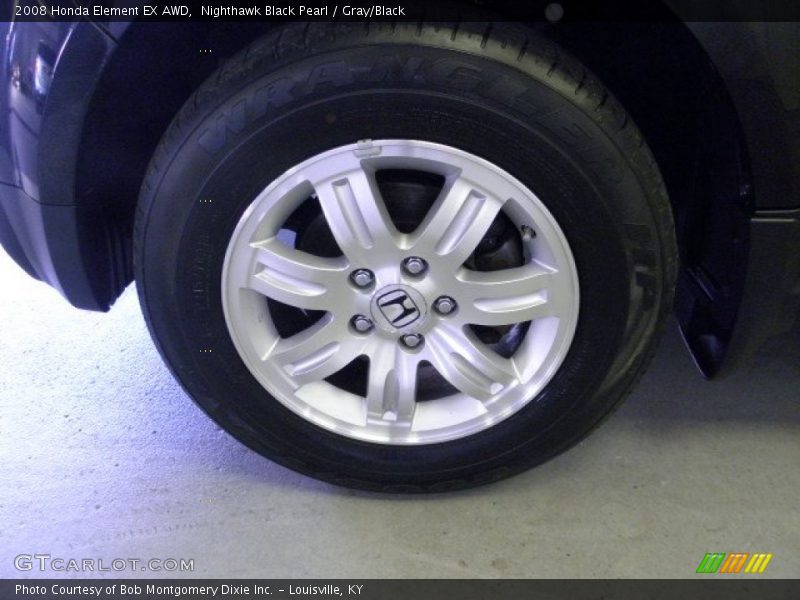 Nighthawk Black Pearl / Gray/Black 2008 Honda Element EX AWD