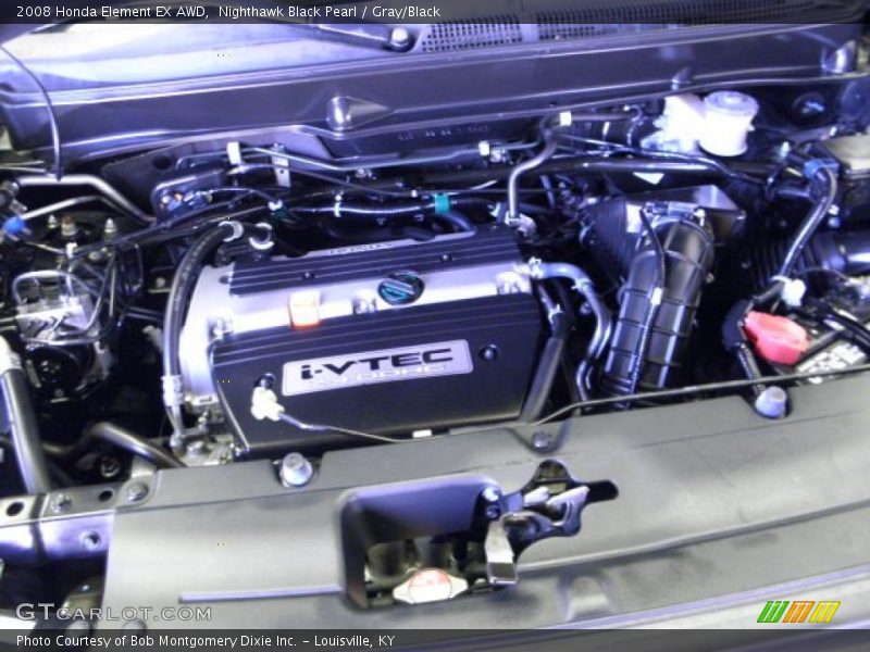 Nighthawk Black Pearl / Gray/Black 2008 Honda Element EX AWD