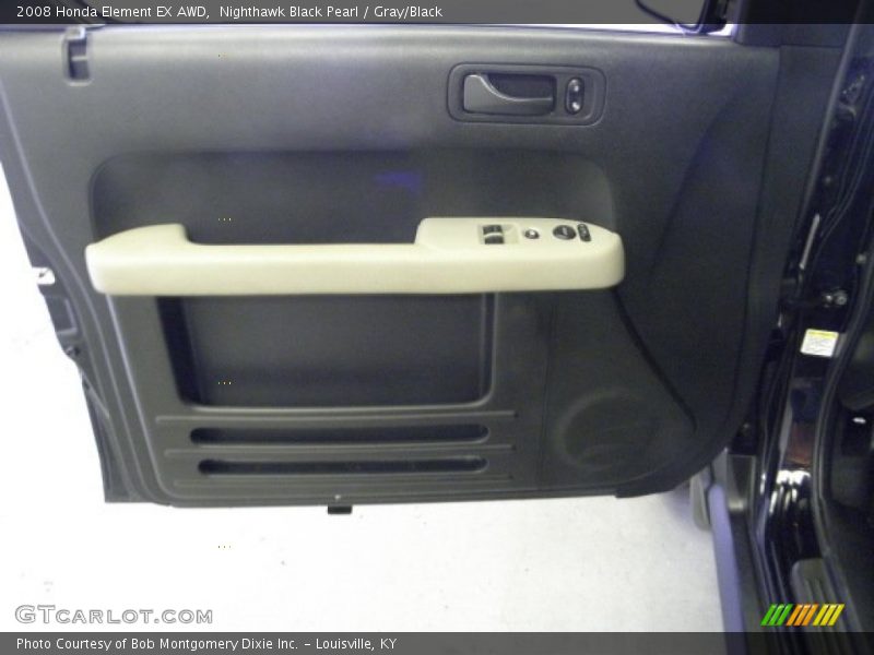 Nighthawk Black Pearl / Gray/Black 2008 Honda Element EX AWD