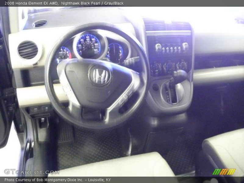 Nighthawk Black Pearl / Gray/Black 2008 Honda Element EX AWD