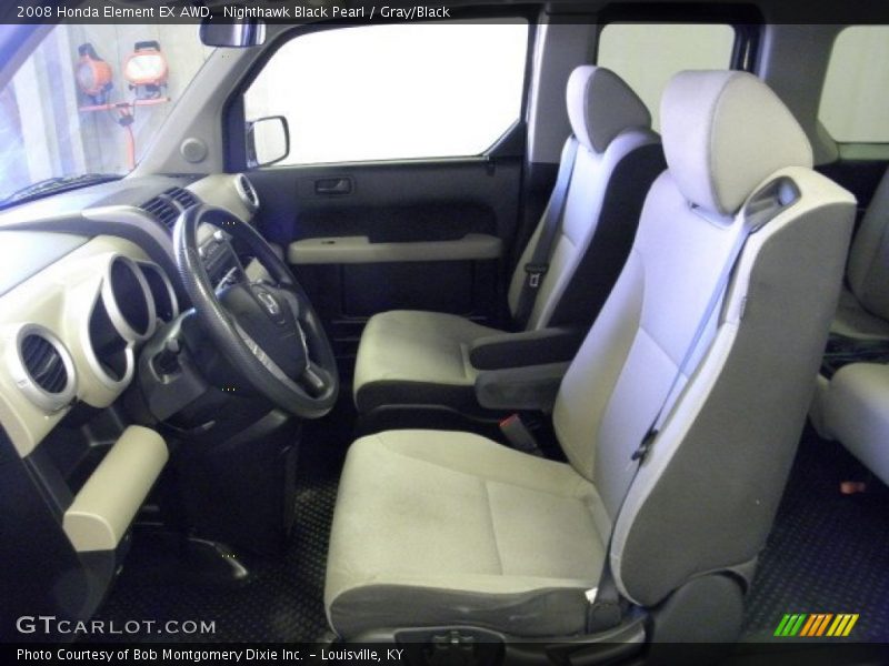 Nighthawk Black Pearl / Gray/Black 2008 Honda Element EX AWD