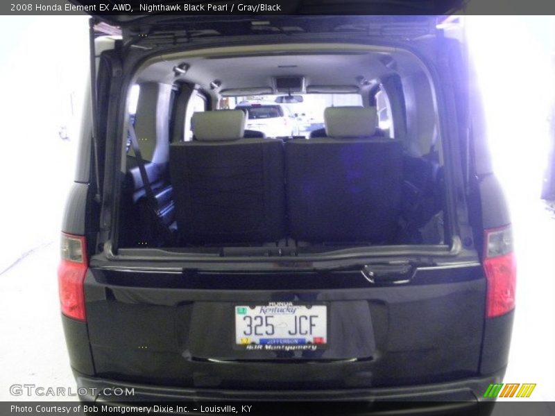 Nighthawk Black Pearl / Gray/Black 2008 Honda Element EX AWD