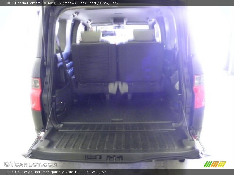 Nighthawk Black Pearl / Gray/Black 2008 Honda Element EX AWD
