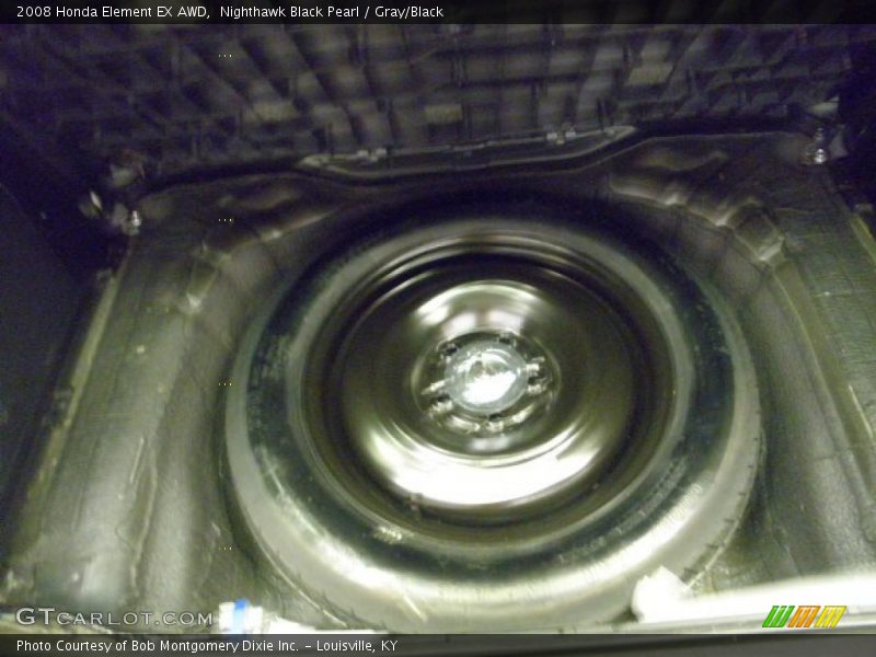 Nighthawk Black Pearl / Gray/Black 2008 Honda Element EX AWD