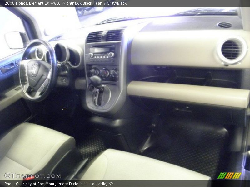 Nighthawk Black Pearl / Gray/Black 2008 Honda Element EX AWD