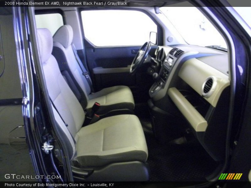 Nighthawk Black Pearl / Gray/Black 2008 Honda Element EX AWD