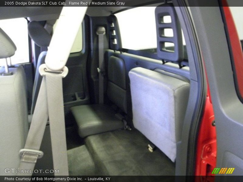 Flame Red / Medium Slate Gray 2005 Dodge Dakota SLT Club Cab