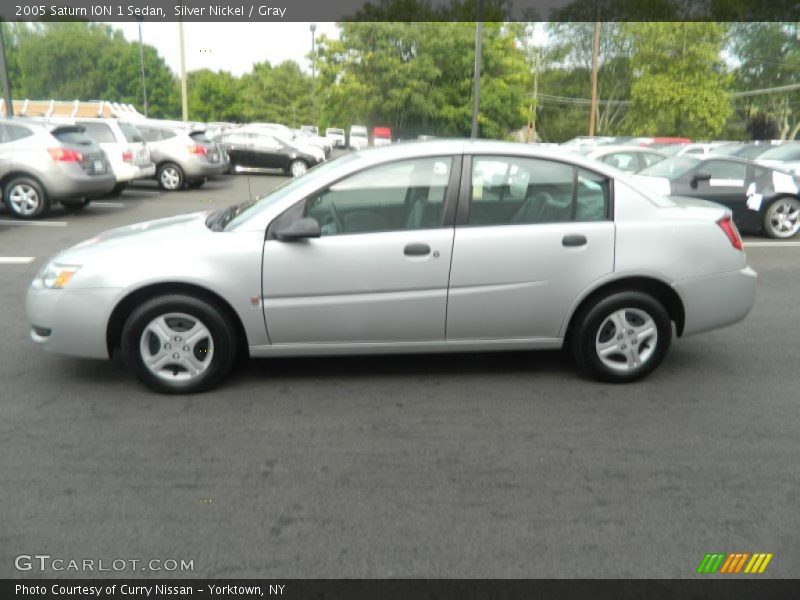 Silver Nickel / Gray 2005 Saturn ION 1 Sedan