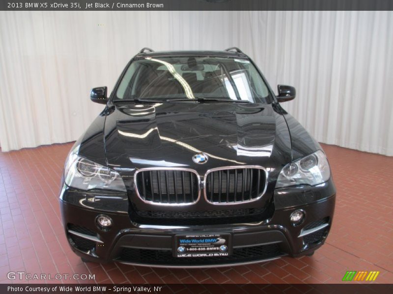 Jet Black / Cinnamon Brown 2013 BMW X5 xDrive 35i