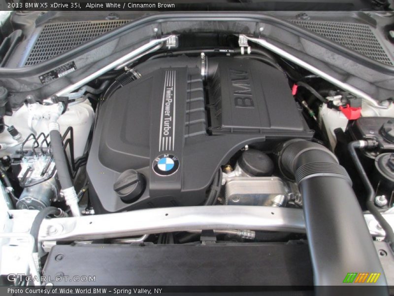 Alpine White / Cinnamon Brown 2013 BMW X5 xDrive 35i