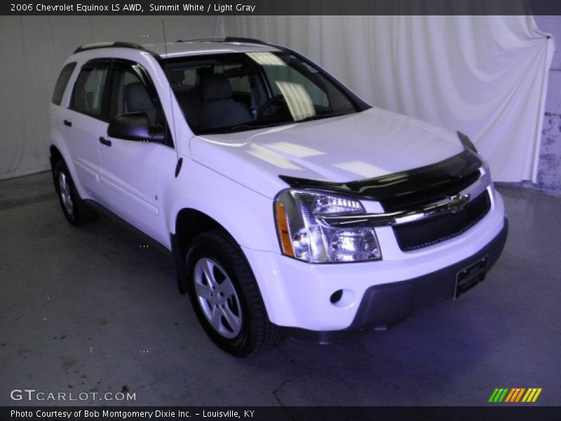 Summit White / Light Gray 2006 Chevrolet Equinox LS AWD