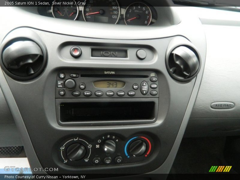 Silver Nickel / Gray 2005 Saturn ION 1 Sedan