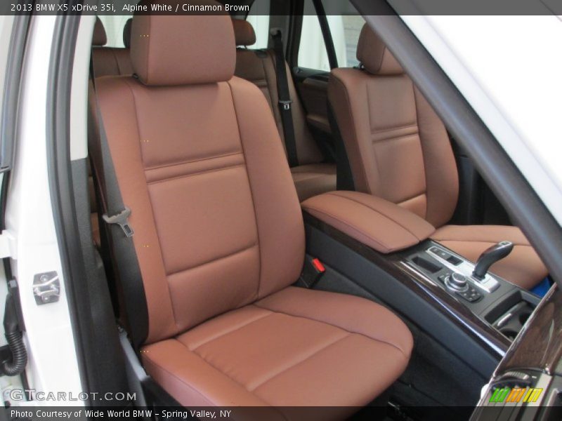 Alpine White / Cinnamon Brown 2013 BMW X5 xDrive 35i
