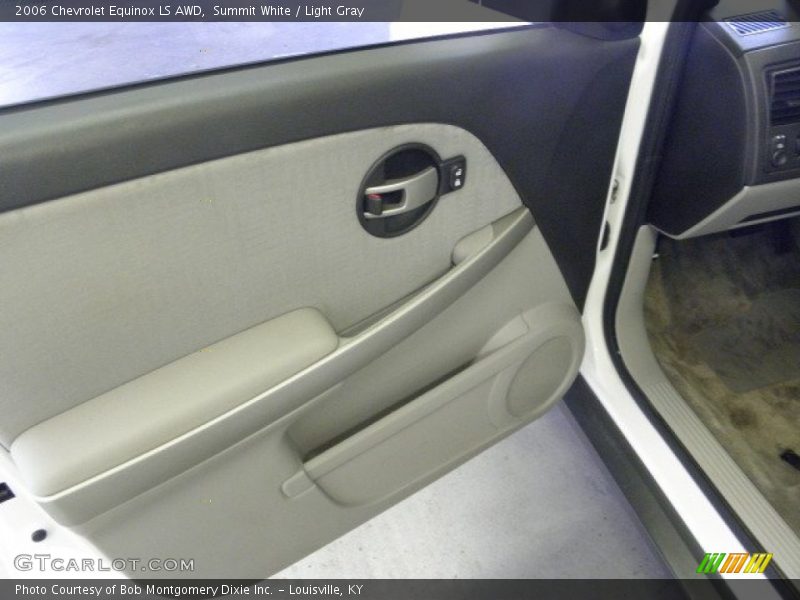Summit White / Light Gray 2006 Chevrolet Equinox LS AWD