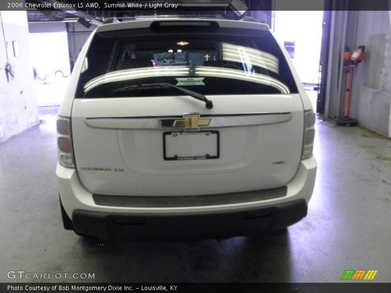 Summit White / Light Gray 2006 Chevrolet Equinox LS AWD