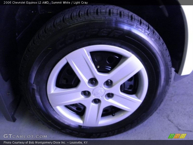 Summit White / Light Gray 2006 Chevrolet Equinox LS AWD